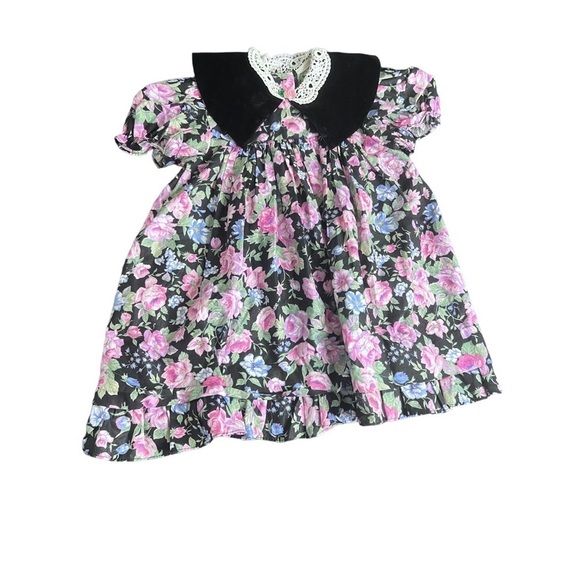 Vintage Cottagecore Floral Dress - Picture 2 of 8